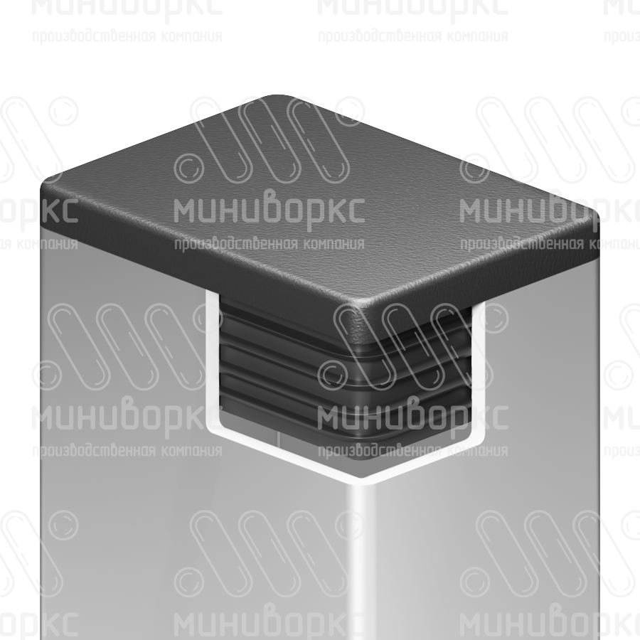 Прямоугольные заглушки для труб 80x60 – ILR80X60+4-BIANCO | картинка 4