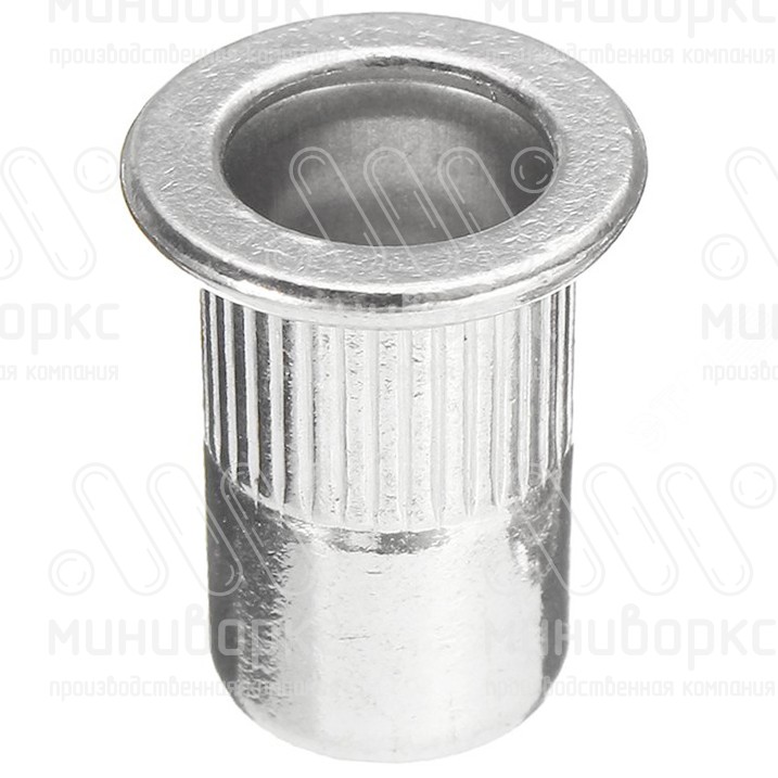 Заклепка гайка резьбовая М6, цвет металл – ЗКПМ6 - 3