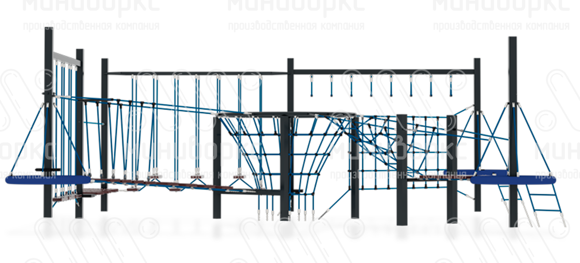 Канатные полосы препятствий – M-0005.20-61 | картинка 3