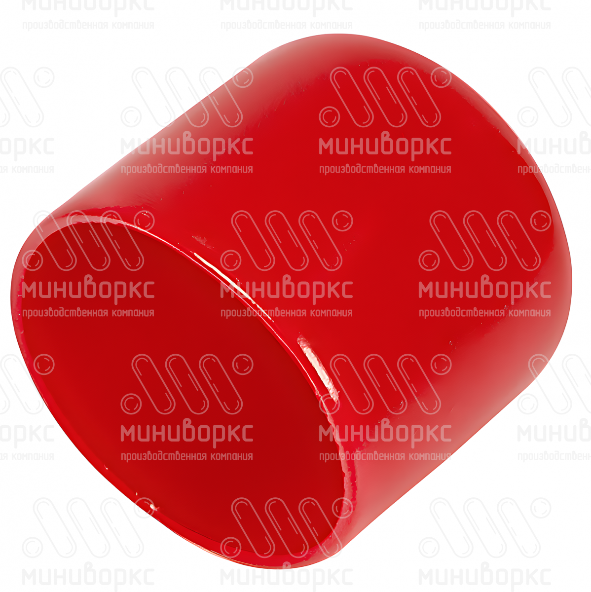 Заглушка наружная декоративная для труб Ø26,3 мм, цвет красный – PMR26,3x25 - 2