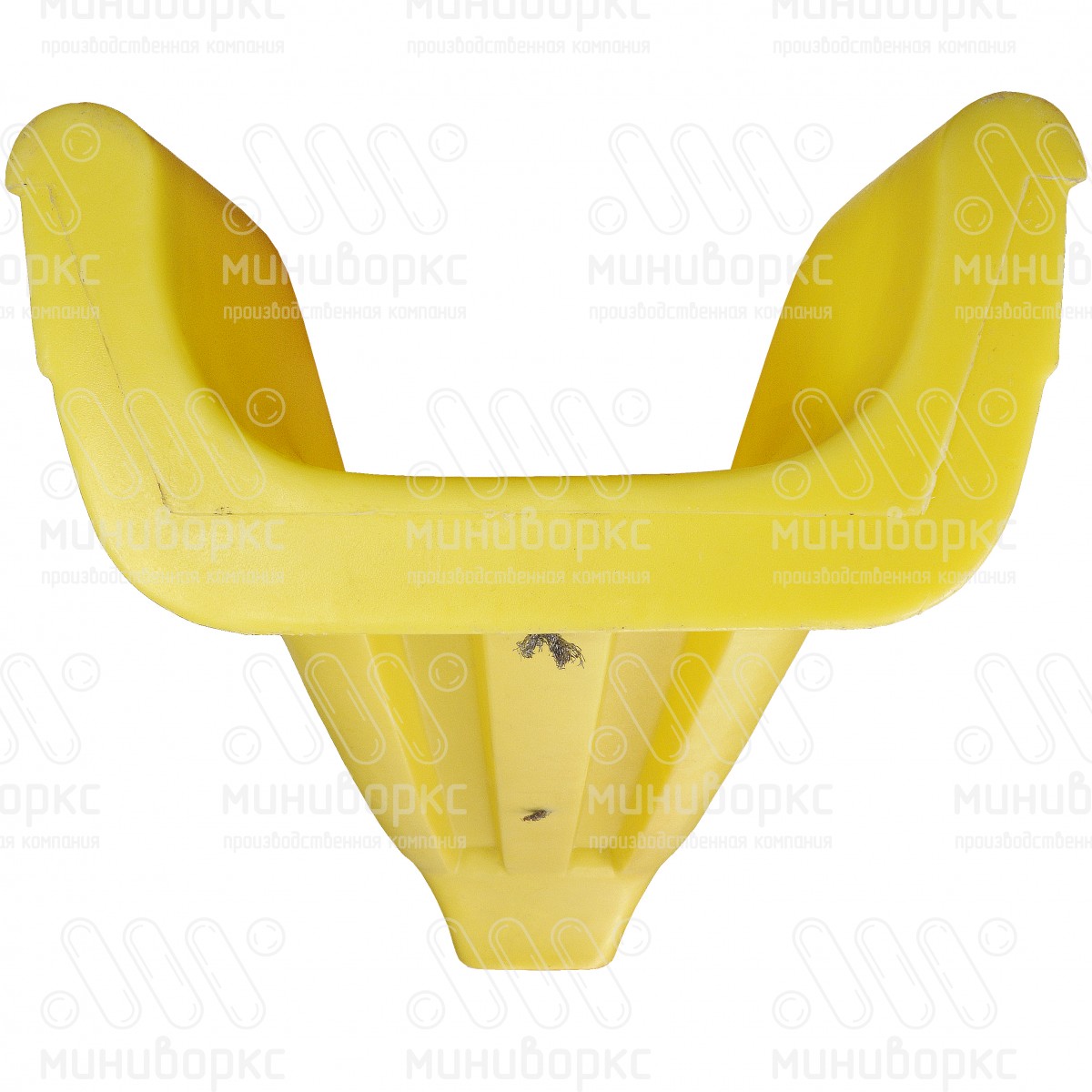 Горка пластиковая прямая с высотой спуска 900 мм, антивандальная, цвет красный – ГП0.9К - 2