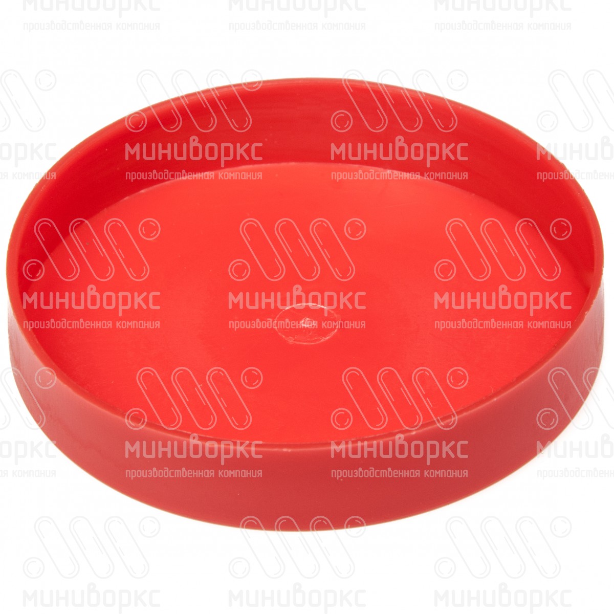 Транспортировочная заглушка на круглую трубу Ø69.8 мм, цвет красный – TXTB69,8 - 1