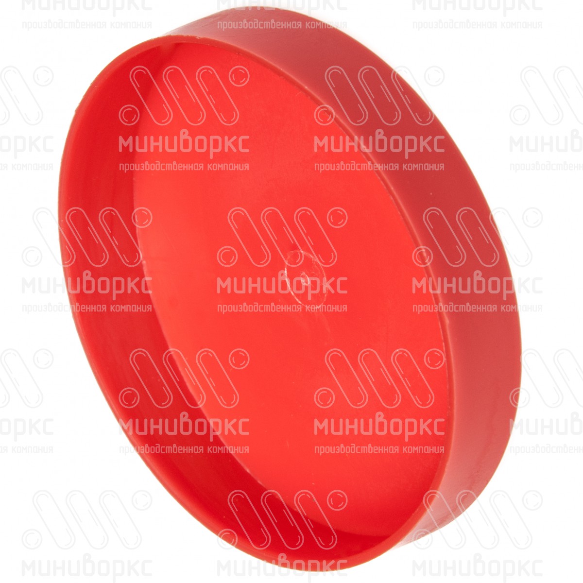 Транспортировочная заглушка на круглую трубу Ø69.8 мм, цвет красный – TXTB69,8 - 2