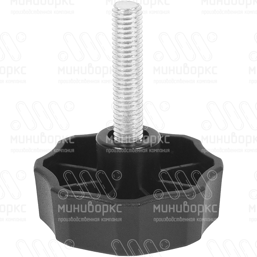 Винтовые фиксаторы m6x50 50 – Ф50М6-50ЧС | картинка 1