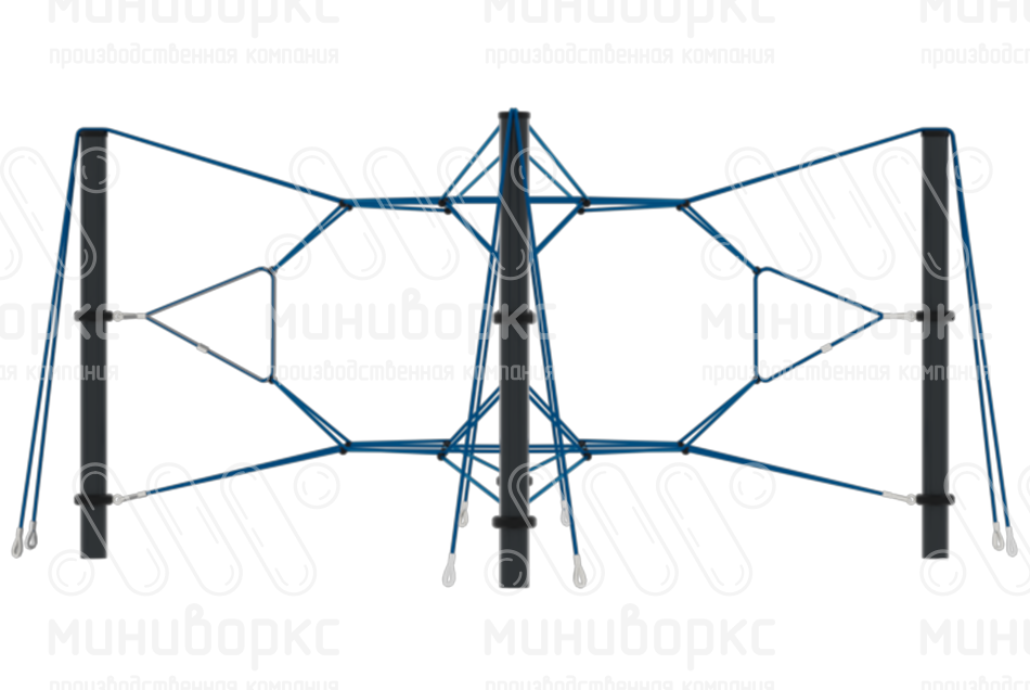 Канатные пространственные сетки – Q-0764.20-3w | картинка 2