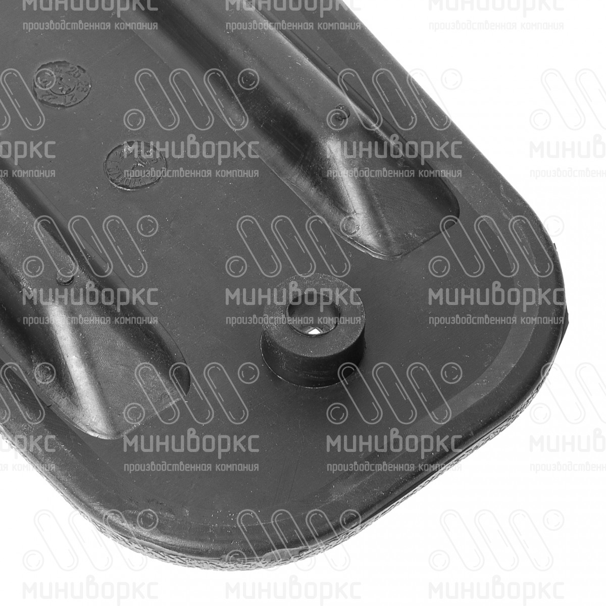 Резиновое сиденье для тренажеров, качелей и балансиров, цвет черный – M04-710-A - 4